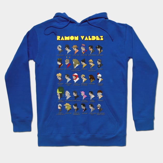 Don Ramon Valdez Hoodie by Leo Carneiro